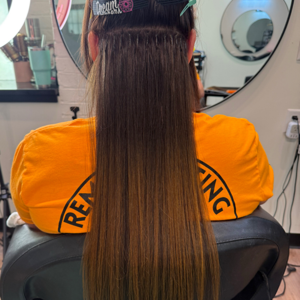 K- Tip / I Tip Install at Remedy Salon in Sherrill, NY