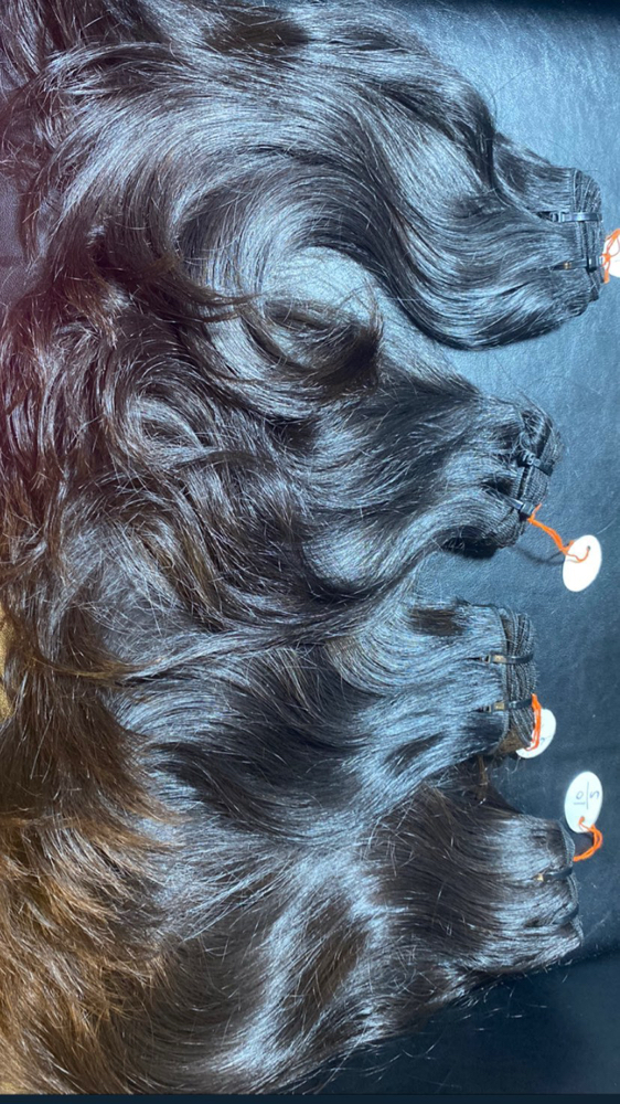 MACHINE WEFT WAVY HAIR