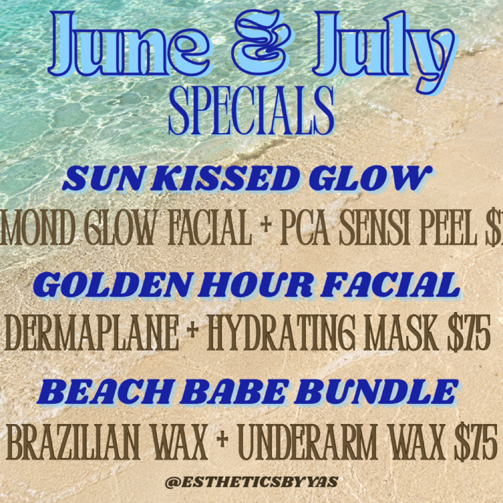 Beach Babe Bundle (braz + underarm) at EstheticsByYas in Corpus Christi, TX