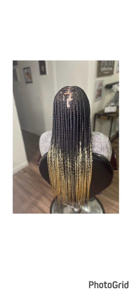 Medium Ombre/2Tone Knotless