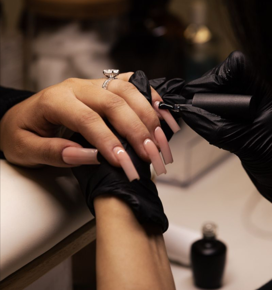 Acrylic Fill 3 Weeks at Baldtech in Billings, MT