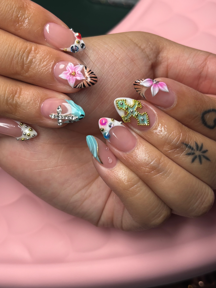 Gel X (Short) at Angie’s Nails Galore in Kissimmee, FL