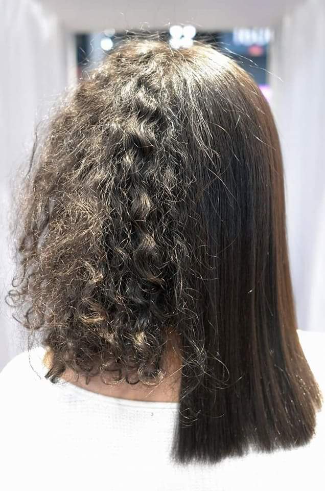 Brazillian Blowout smoothing