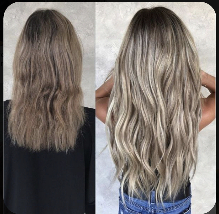 Hand Tied Weft Extensions
