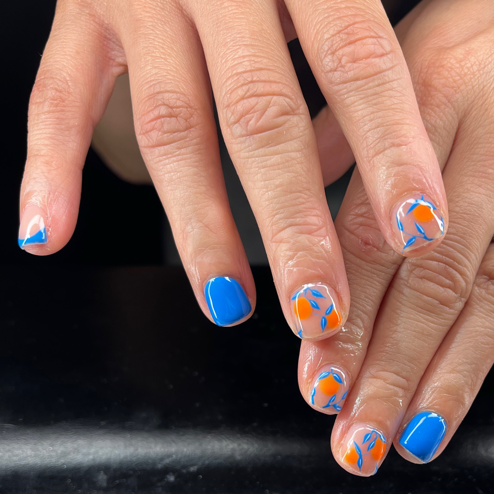 Gel Mani Nail Art Level 1 at Jaded Nailzz in san antonio, TX