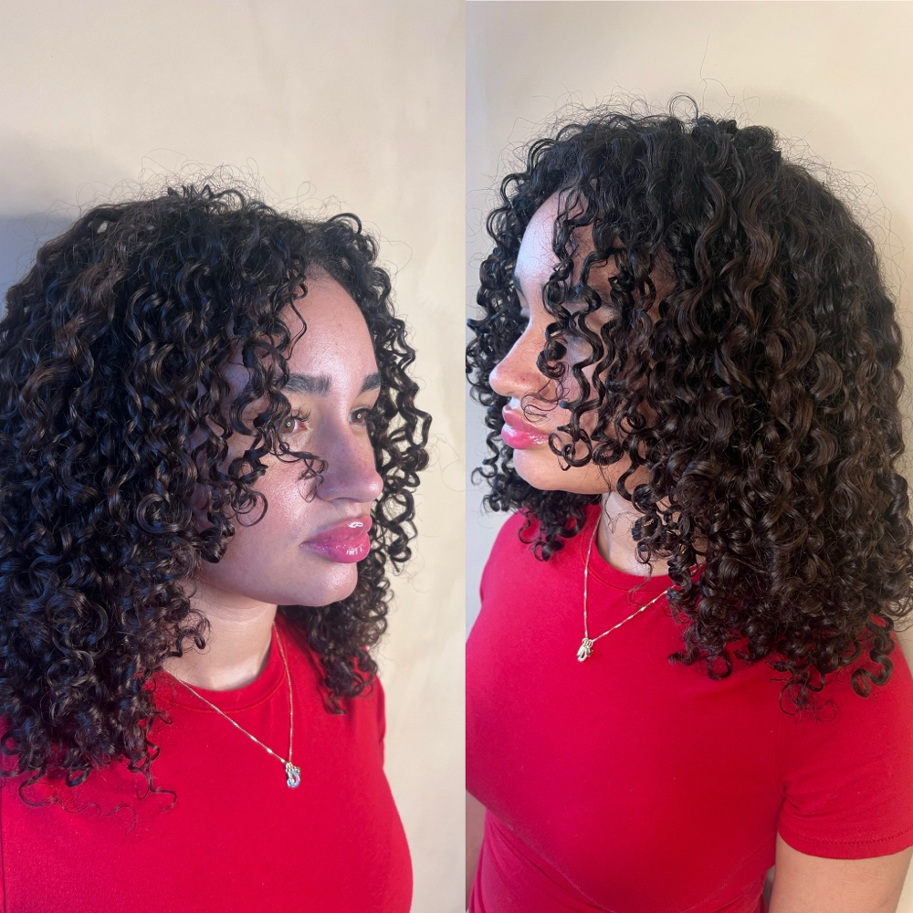 Curly Cut + Styling