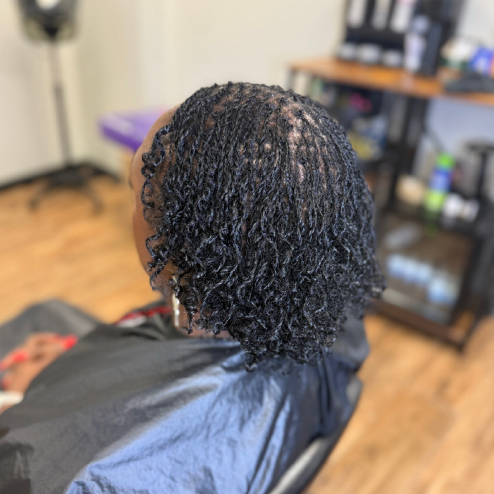 Microloc Installation Braids/Twist at Elegance Redefined in Belden, MS