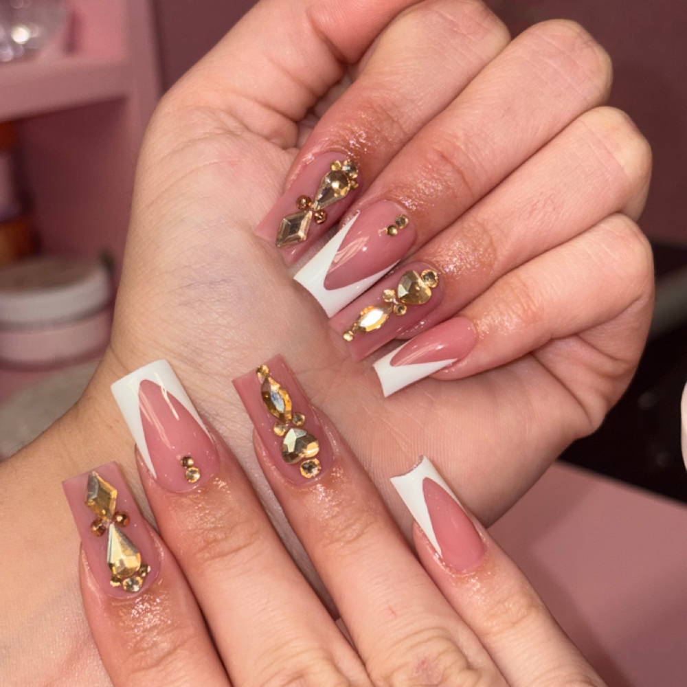 Detailed Nail Art at Cardi’sbeautyboutique in Winter Haven, FL