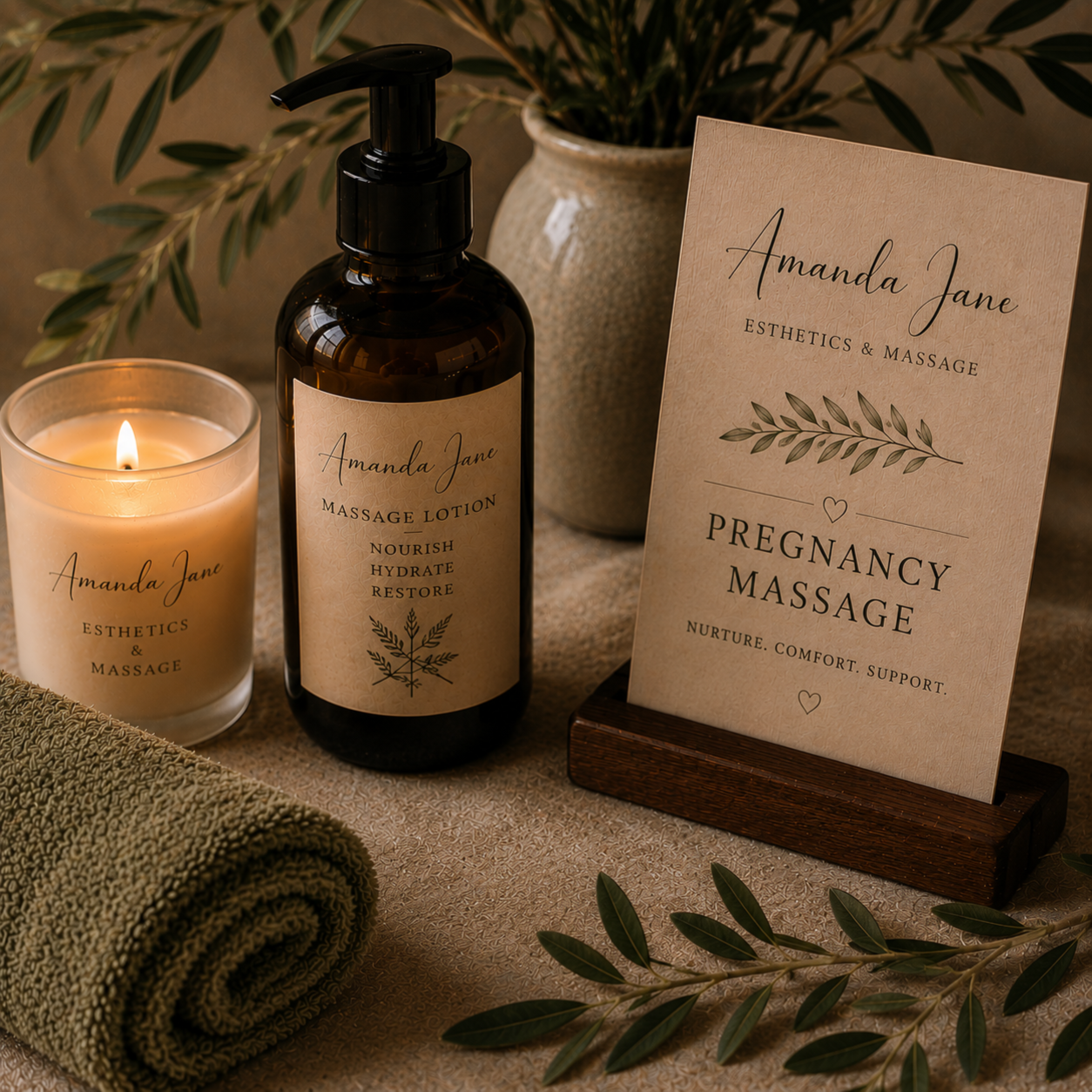 Pregnancy Massage 60 Min at Amanda Jane Esthetics & Massage in Salado, TX