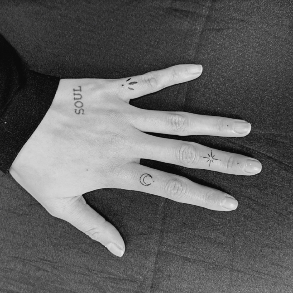 Finger Tattoo at Jes P Beauty in Joliet, IL