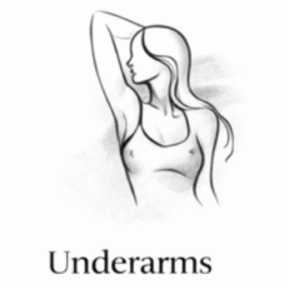 Underarms at Waterbaby Wax Co. in Canyon Lake, CA