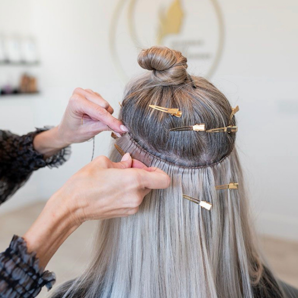 Extension move up at BB Salon & Spa in Lawrence, KS