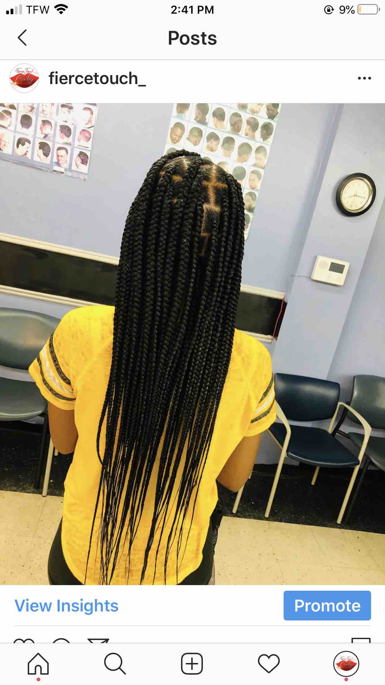 Large Knotless 💕