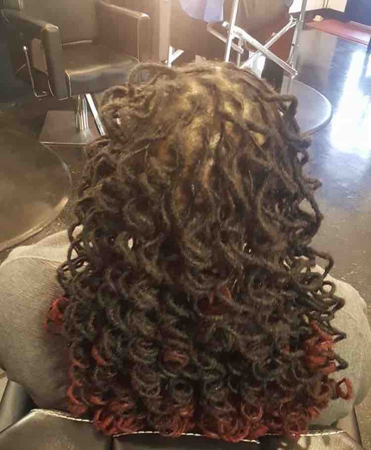 Curls On Locs