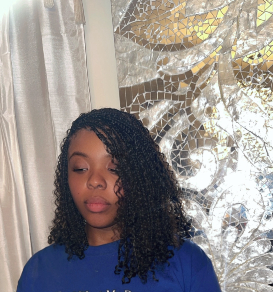 Medium Boho Knotless Braids at Le’Nahja Monee’ extensions llc in Dolton, IL