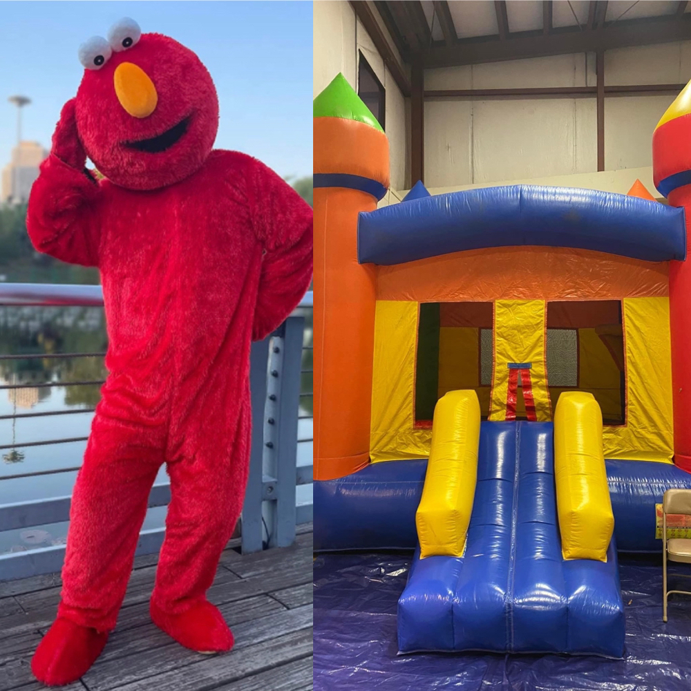 Bounce House & Character Package