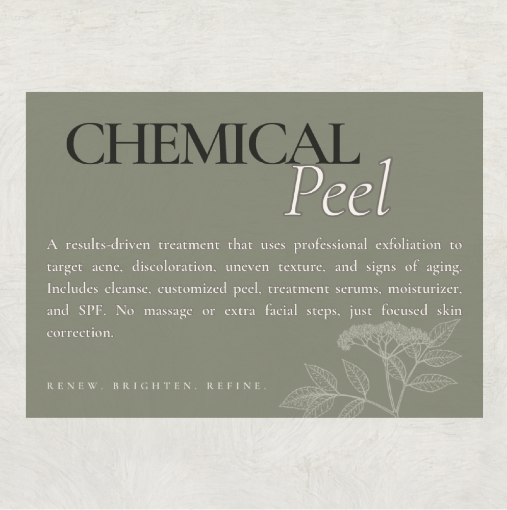 Chemical Peel Treatment at Intention Studio in Redding, CA