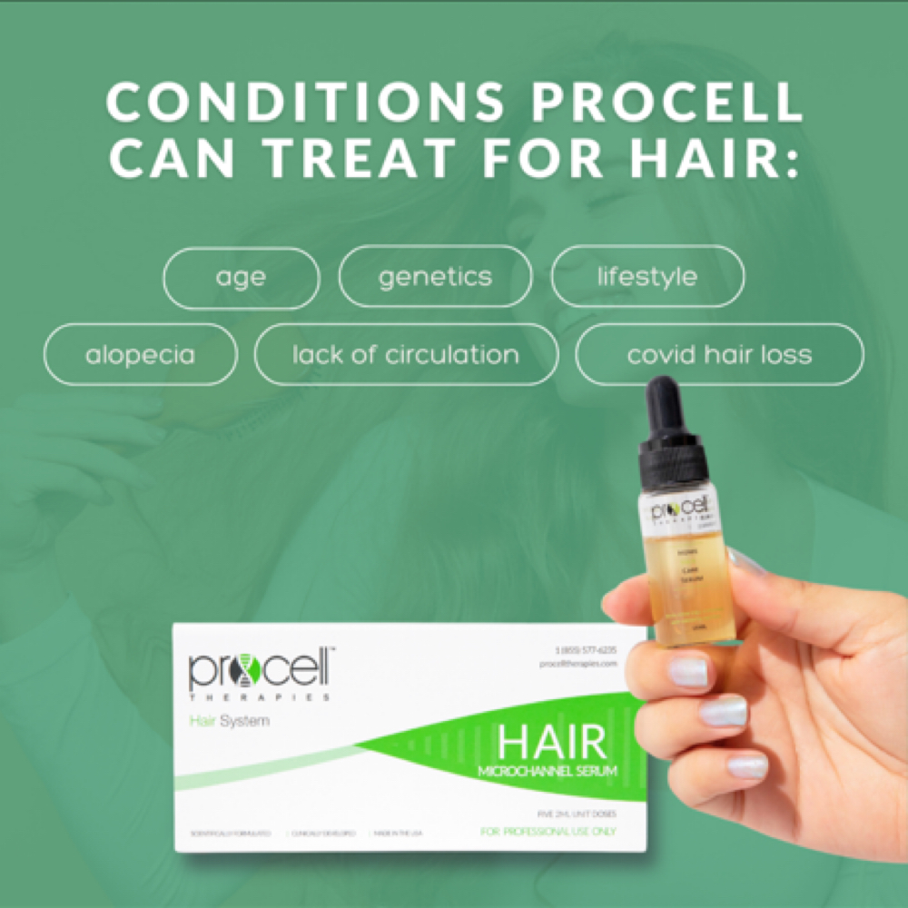 Procell Hair Rejuvenation 1/2 Scalp at Dreamland Health and Wellness in Indianapolis, IN