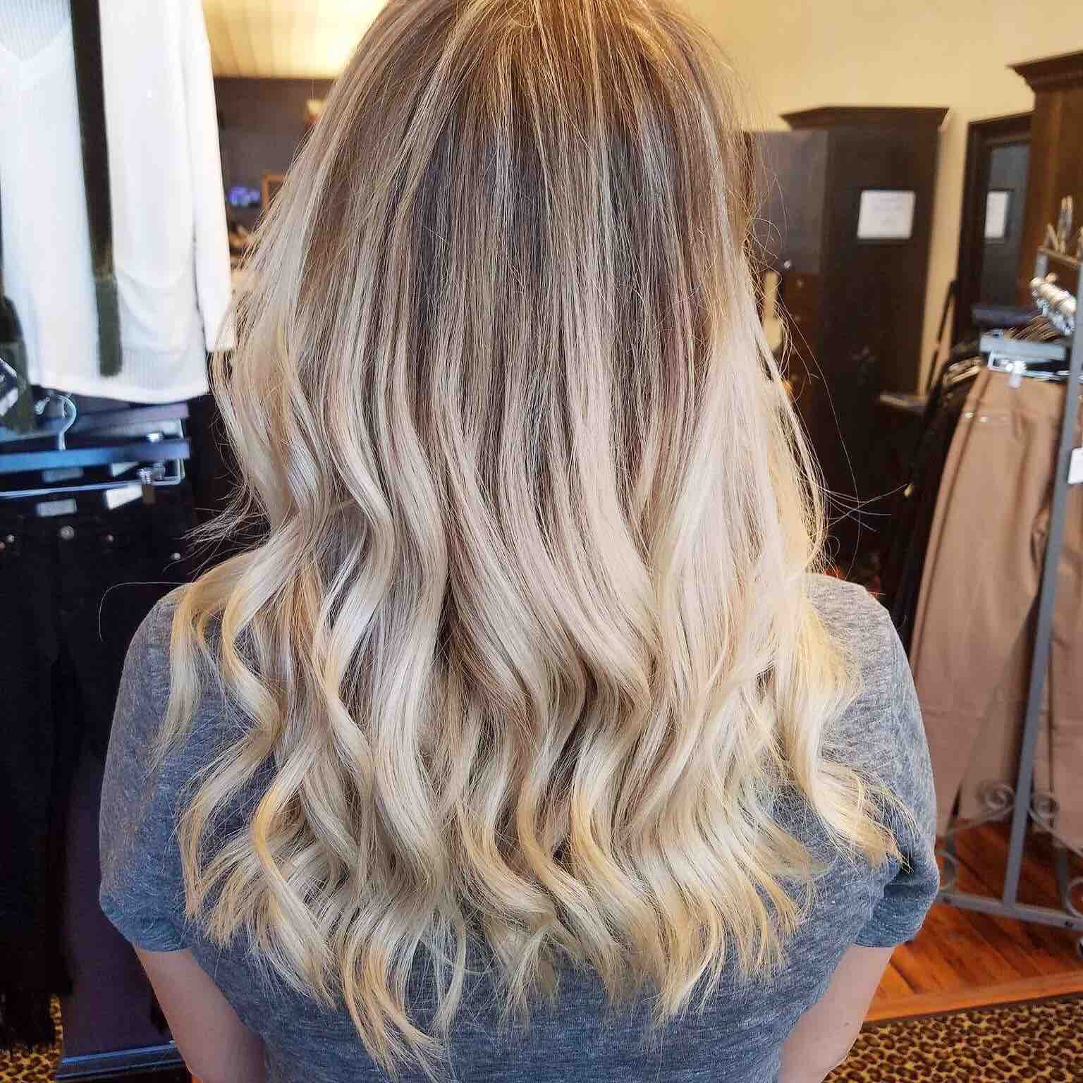 Balayage/teasy Lights