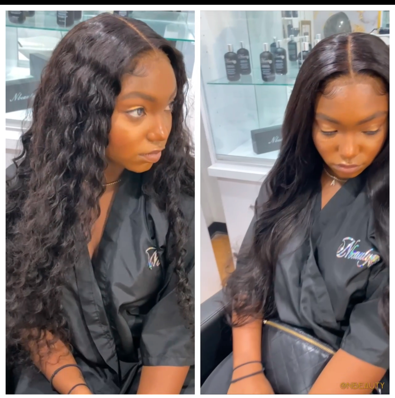 Lace Closure Sewn In Weave