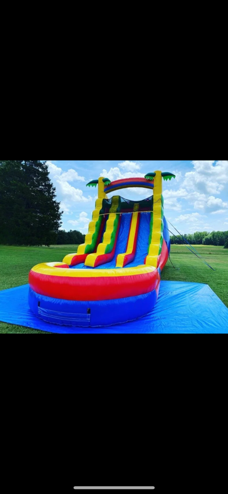 18ft Dual Water Slide at Wonderland Inflatables in Louisville, KY