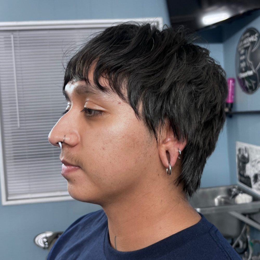 🍒Short Haircut Above The Shoulders at Velvet Moon Hair & Nails Studio in Ventura, CA