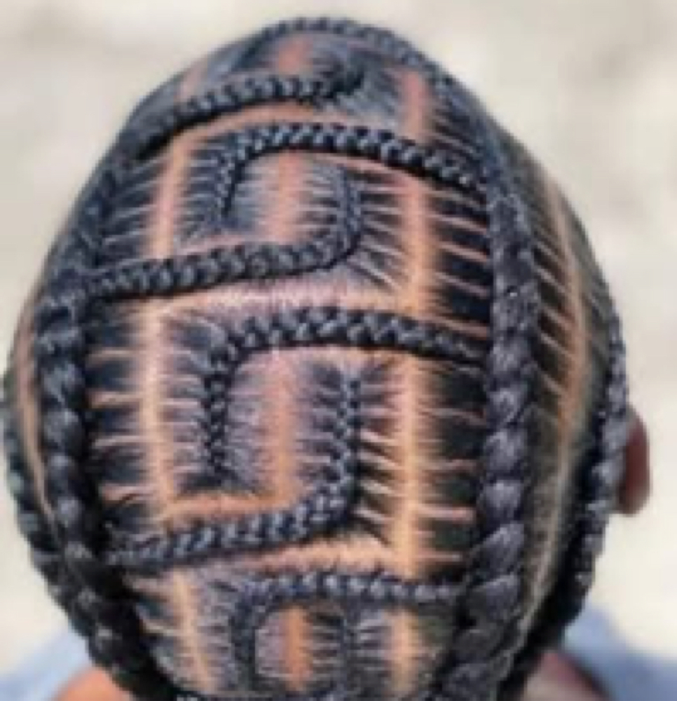 Mo’Bay Cornrows at Equality’s Nubian Stiylz in Hampton, VA