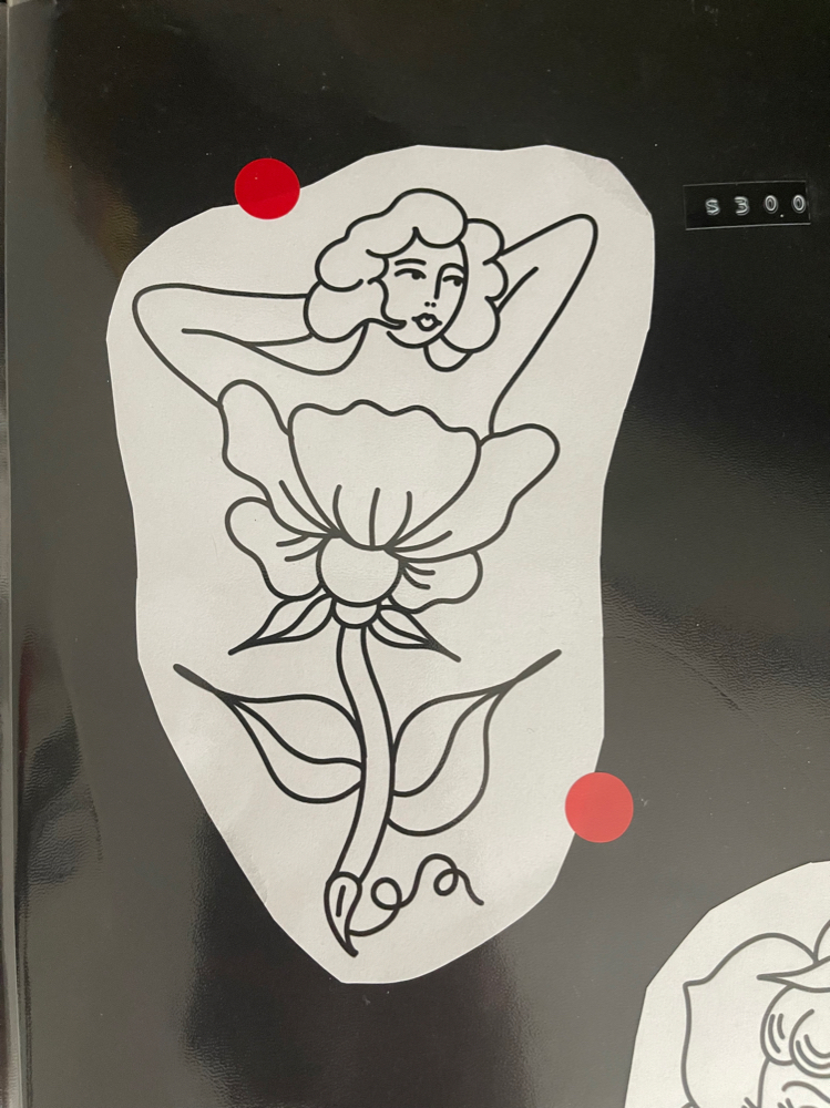 Flower Lady Bust