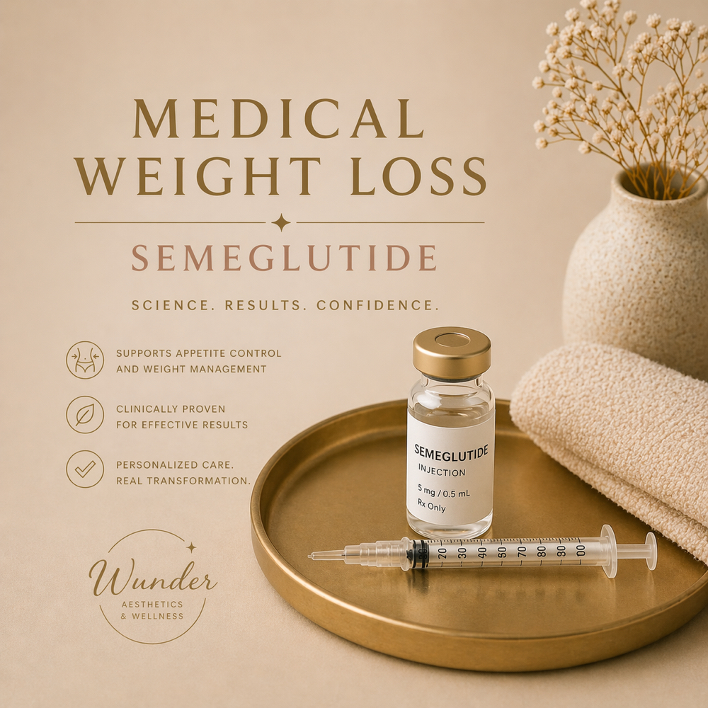 Semaglutide Medical Weight Loss at Wunder Aesthetics & Wellness in Town & Country, MO