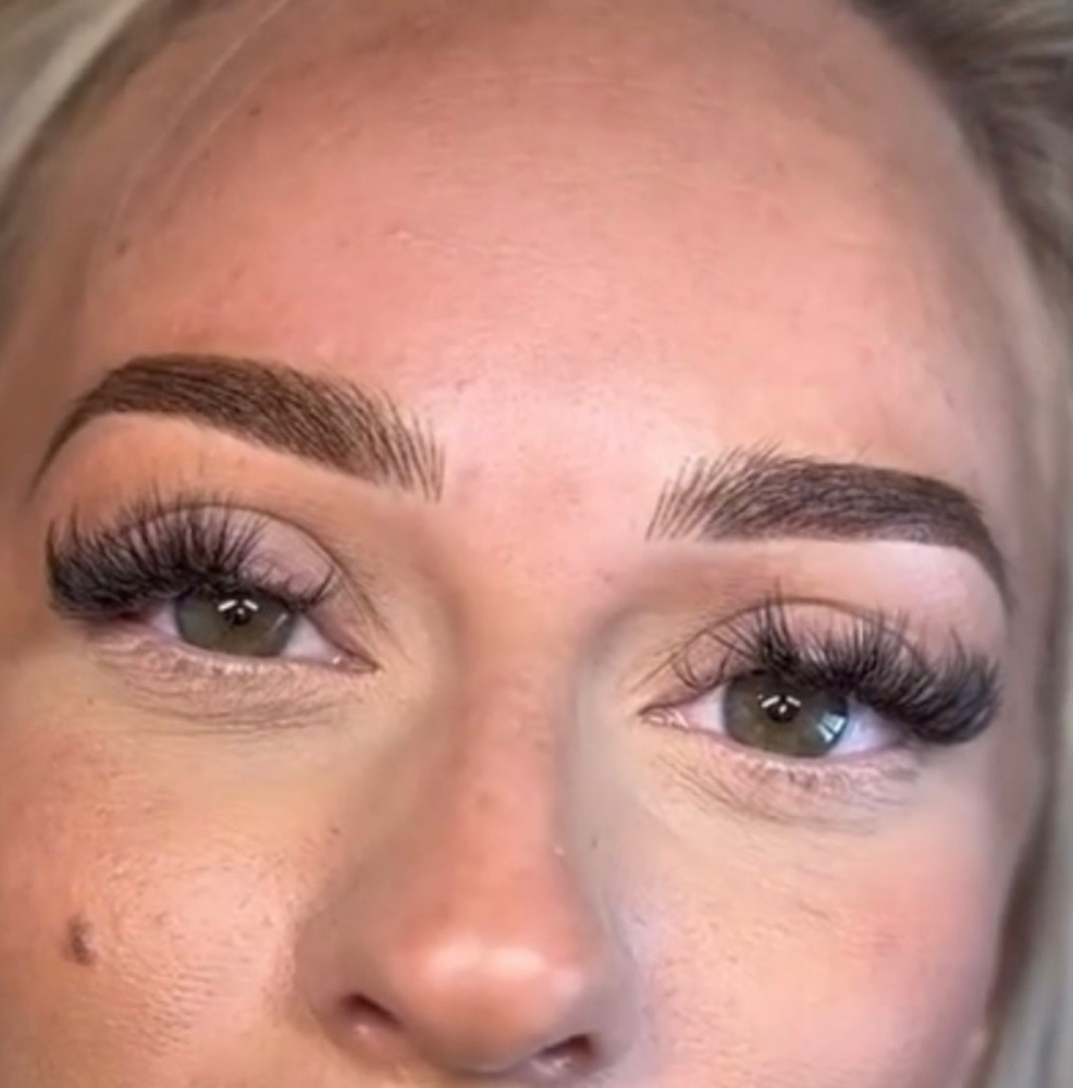 Hypershading Brows ( Combo Brows ) at Charlotte Elizabeth Makeup in Winston Salem, NC