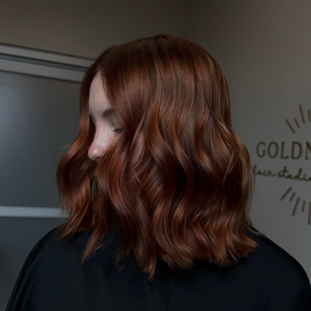 Grey Coverage/Root Touch Up at GOLDN HAIR STUDIO in San Antonio, TX