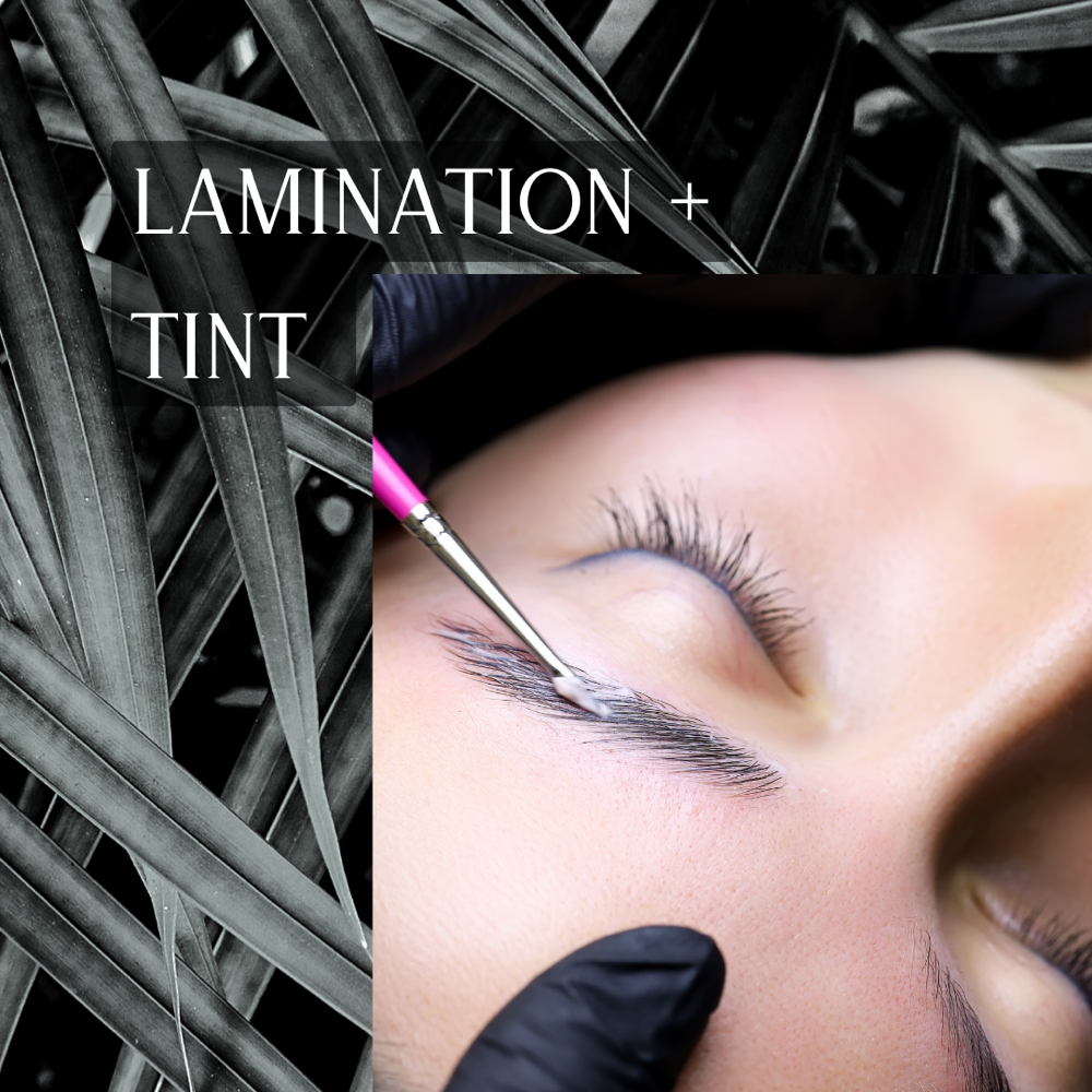 Brow Lamination & Tint