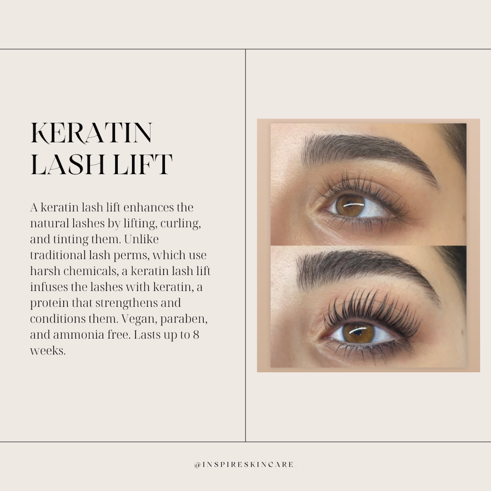 Keratin Lash Lift & Tint