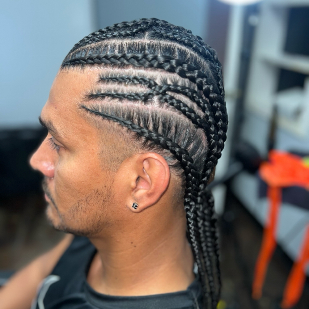 5-10 Cornrows at LASHDAE of Roots To Royalty Studio in Phoenix, AZ