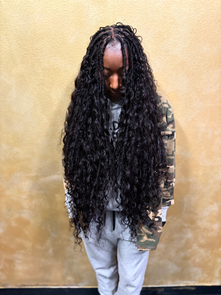 MAMI WATA LOCS at T.I.N.A. Beauty in Inglewood, CA