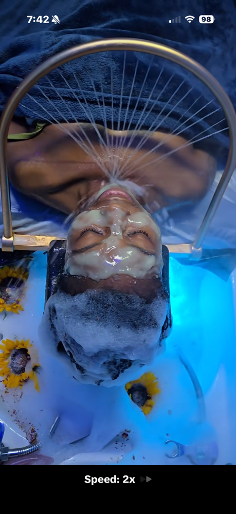 Japanese Head Spa W Blowout Facial