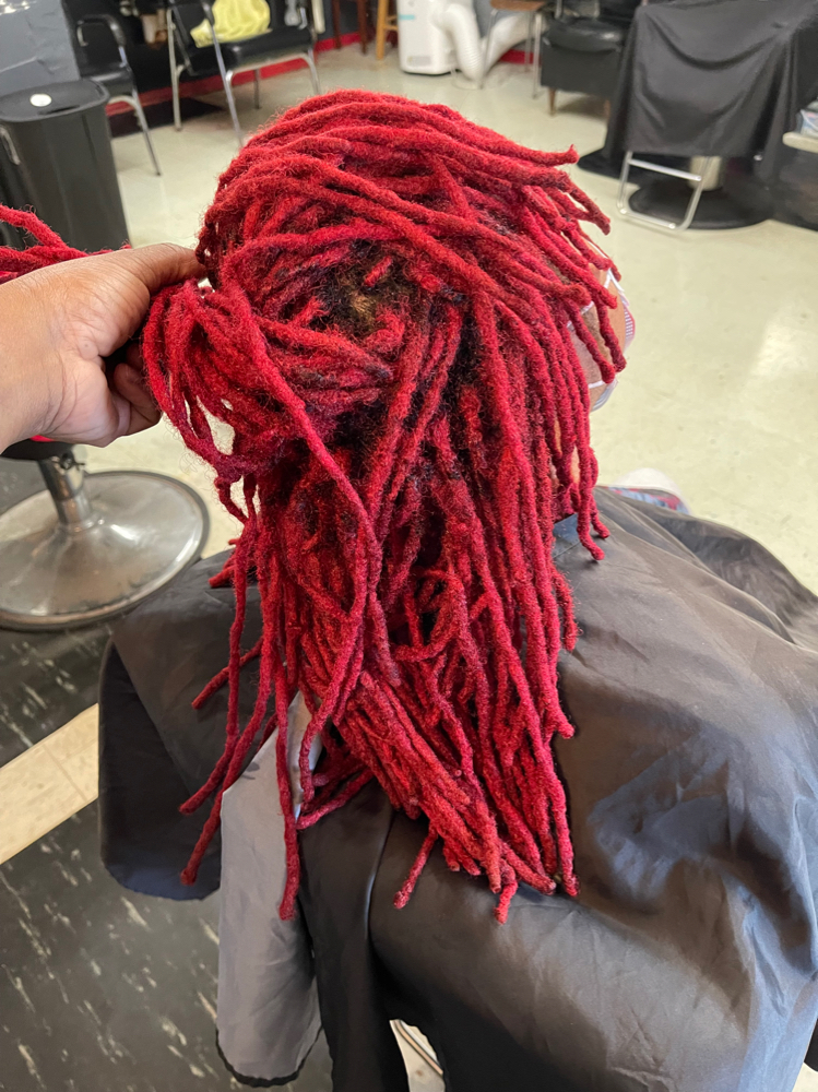 Color Full Head (Locs Dyed)