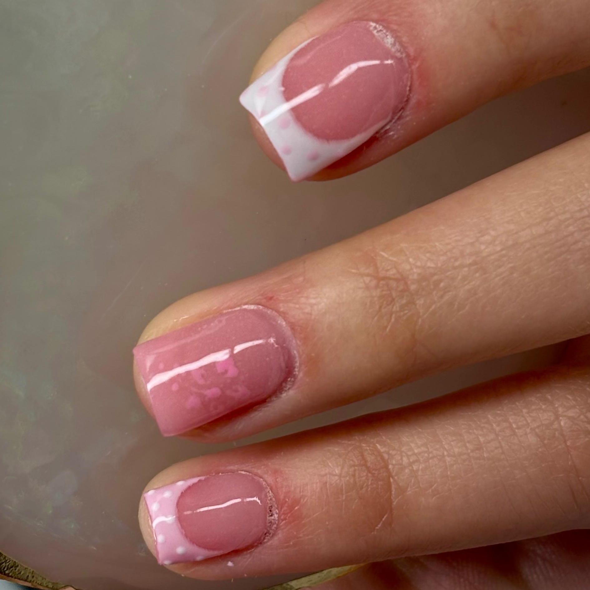 French Tips at Pixie Polish in Manchester, CT