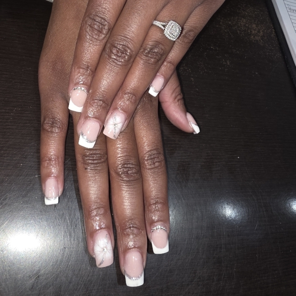 Acrylic full set at MHp Nails in Sandusky, OH