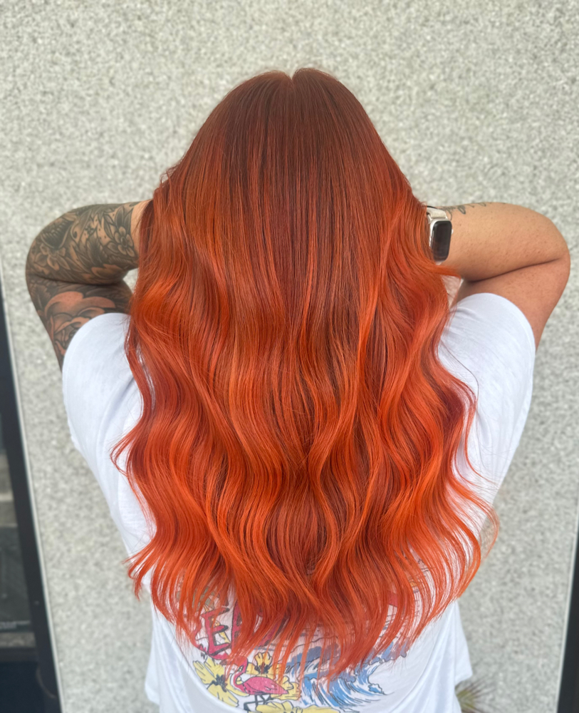 Double Process Custom Color at Alexandra Beville in Middleburg, FL