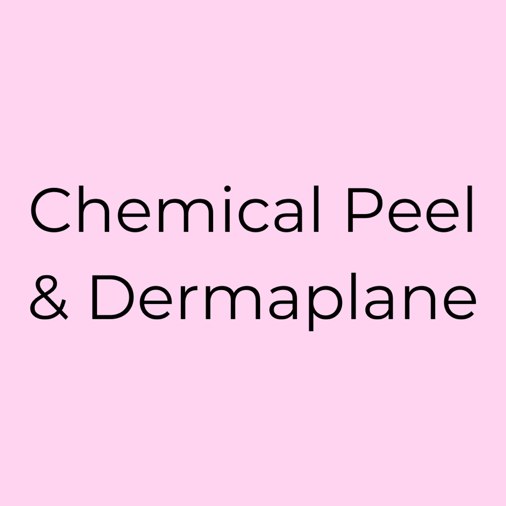 Chemical Peel + Dermaplane