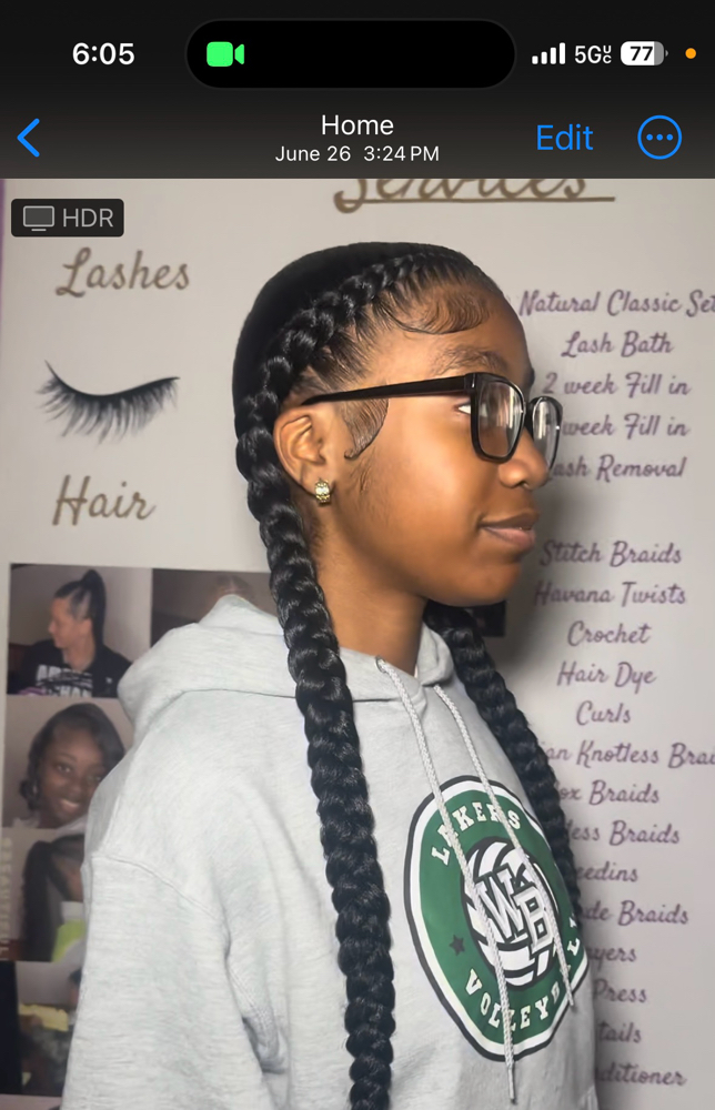 2 Feed-in Braids