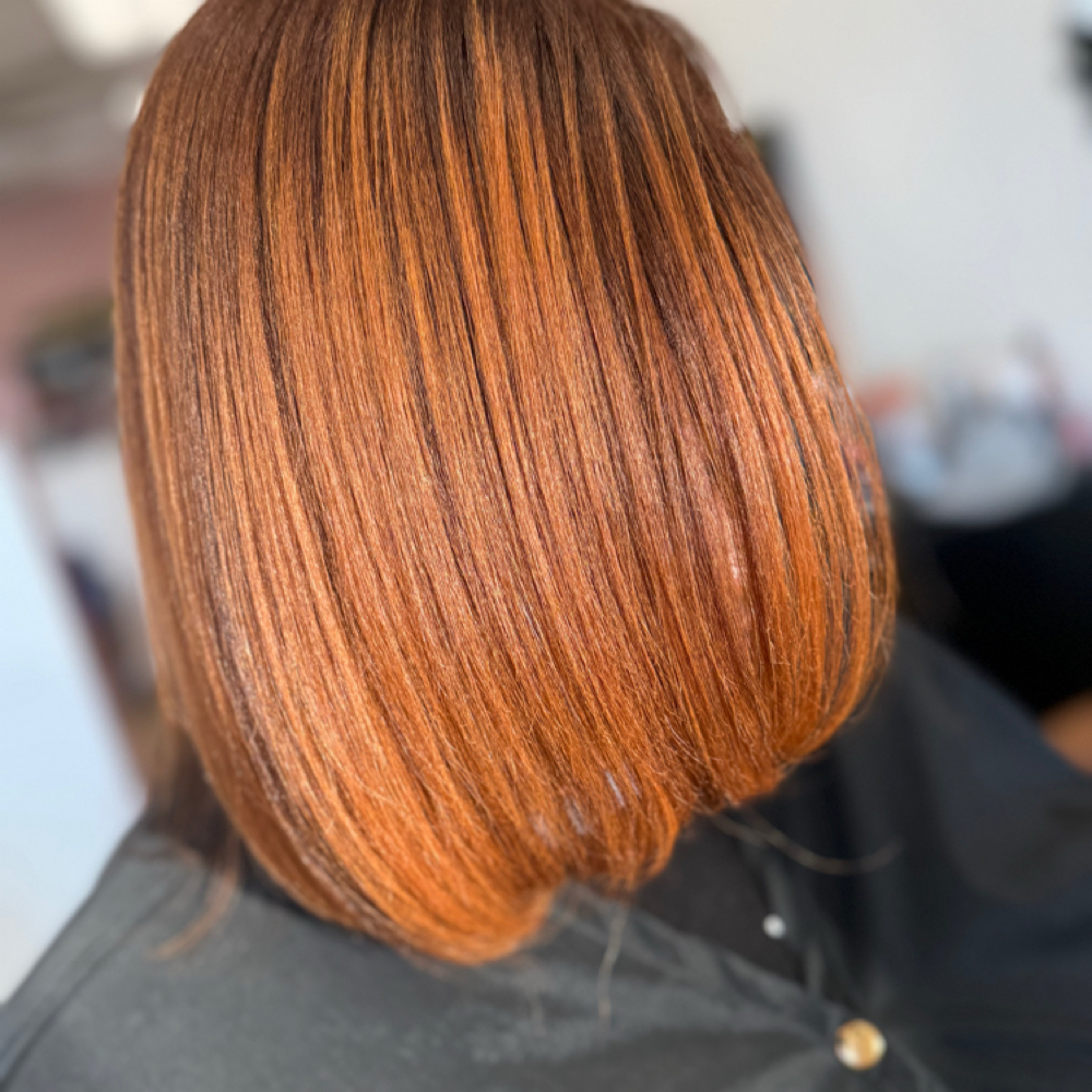 Signature Full Foil Blonding at Sweetest little Salon Studio in Sarasota, FL
