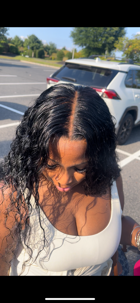 Frontal Wig Install {Lace Glue}