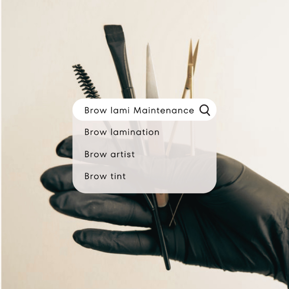 Brow Lamination Maintence at Del Sol Skin Studio in Bellingham, WA