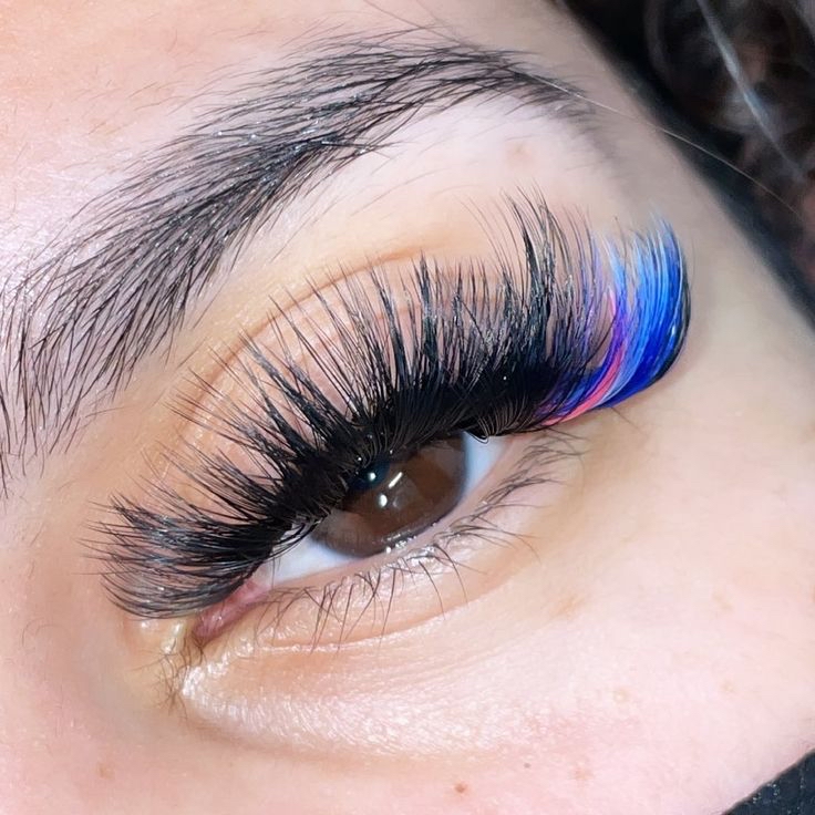 Colored Lashes