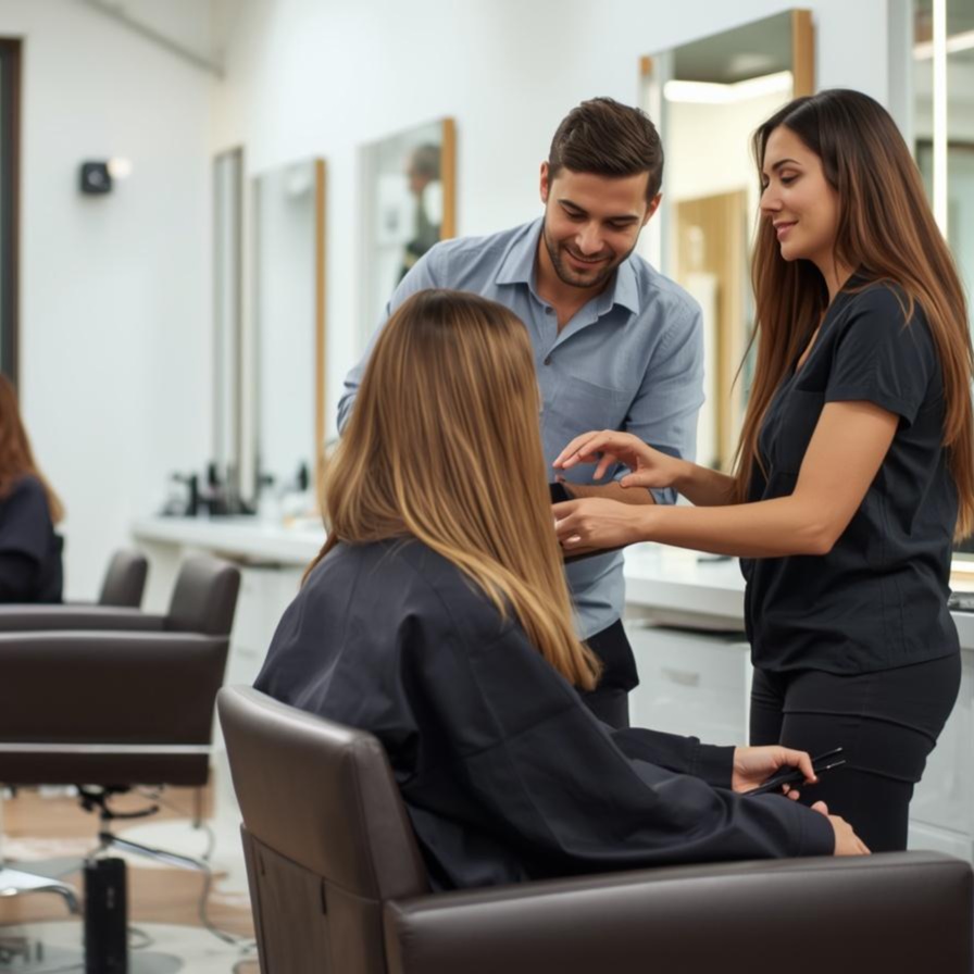 Consultation at Sweet Pea Beauty Salon & Day Spa in Sandy, UT