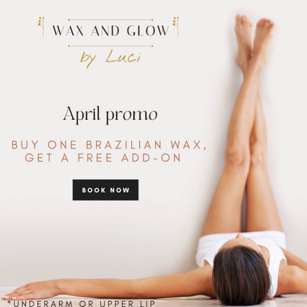 BRAZILIAN WAX- April Special at Wax and Glow by Luci | Waxing Specialist in Lithia, FL in Lithia, FL
