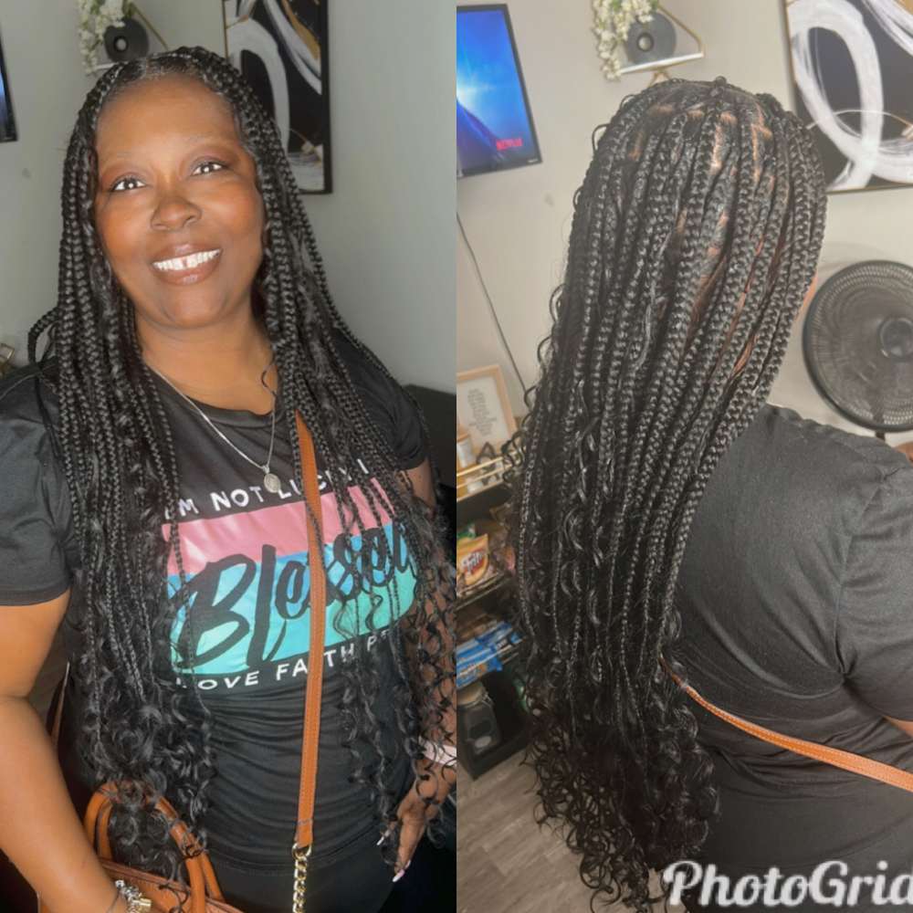 Large Bohemian/Goddess Knotless