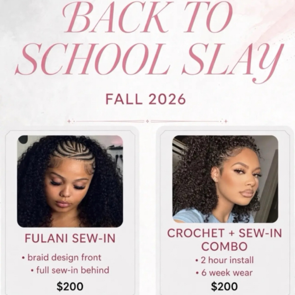 Back To School Sewin at Epik78 Mobile Salon & Raw Hair in Cypress, TX